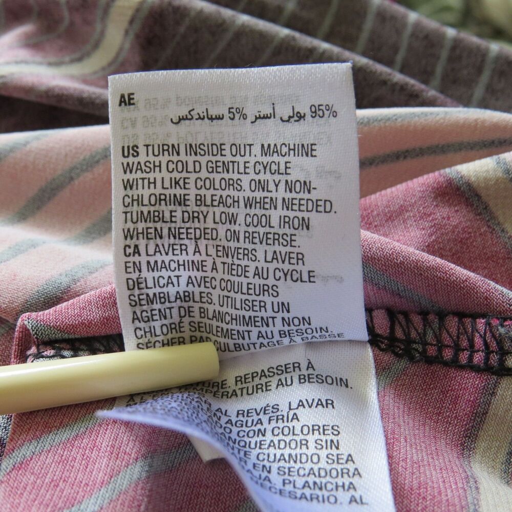 JM Collection Retro print Tunic Top  XS - Picture 7 of 9
